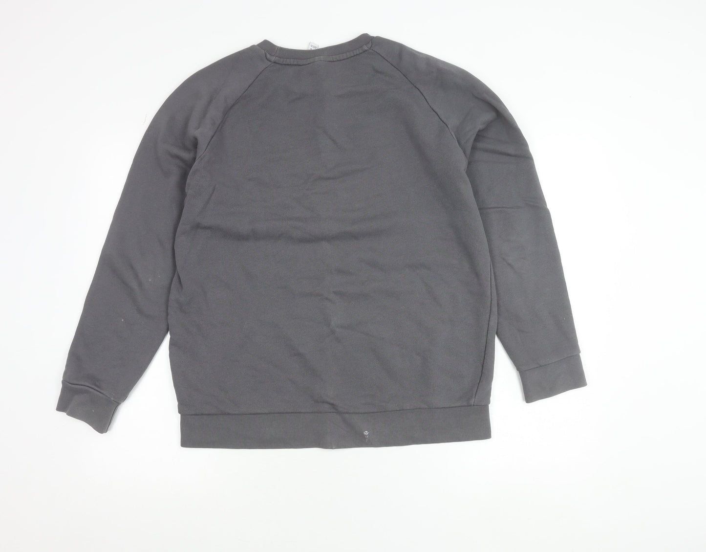 Mens UK Size M adidas Grey Pullover Sweatshirt