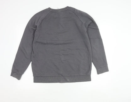 Mens UK Size M adidas Grey Pullover Sweatshirt