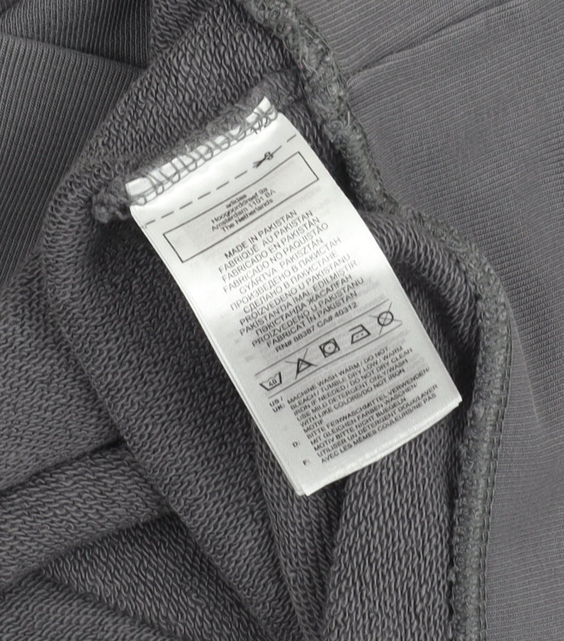 Mens UK Size M adidas Grey Pullover Sweatshirt