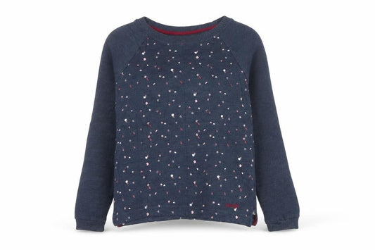 Weird Fish Womens Blue Size 8 Embroidered Pullover Jumper