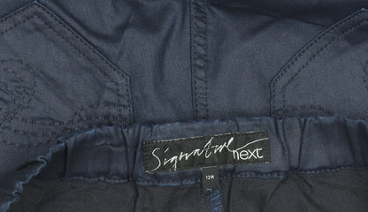 Next Girls Blue Skinny Jeans Age 12 Years Slim Fit Stretch Cotton