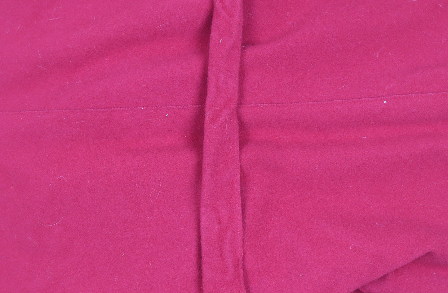 MNG Women’s Red Coatigan Size 8 Belted Long Sleeve Casual