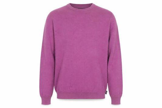 Tricot Denim Men’s Purple Cotton Crew Neck Jumper L