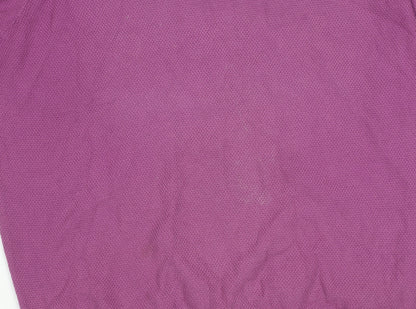Tricot Denim Men’s Purple Cotton Crew Neck Jumper L