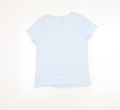 Looney Tunes Women’s Blue XS Tweety T-Shirt Short Sleeve Casual