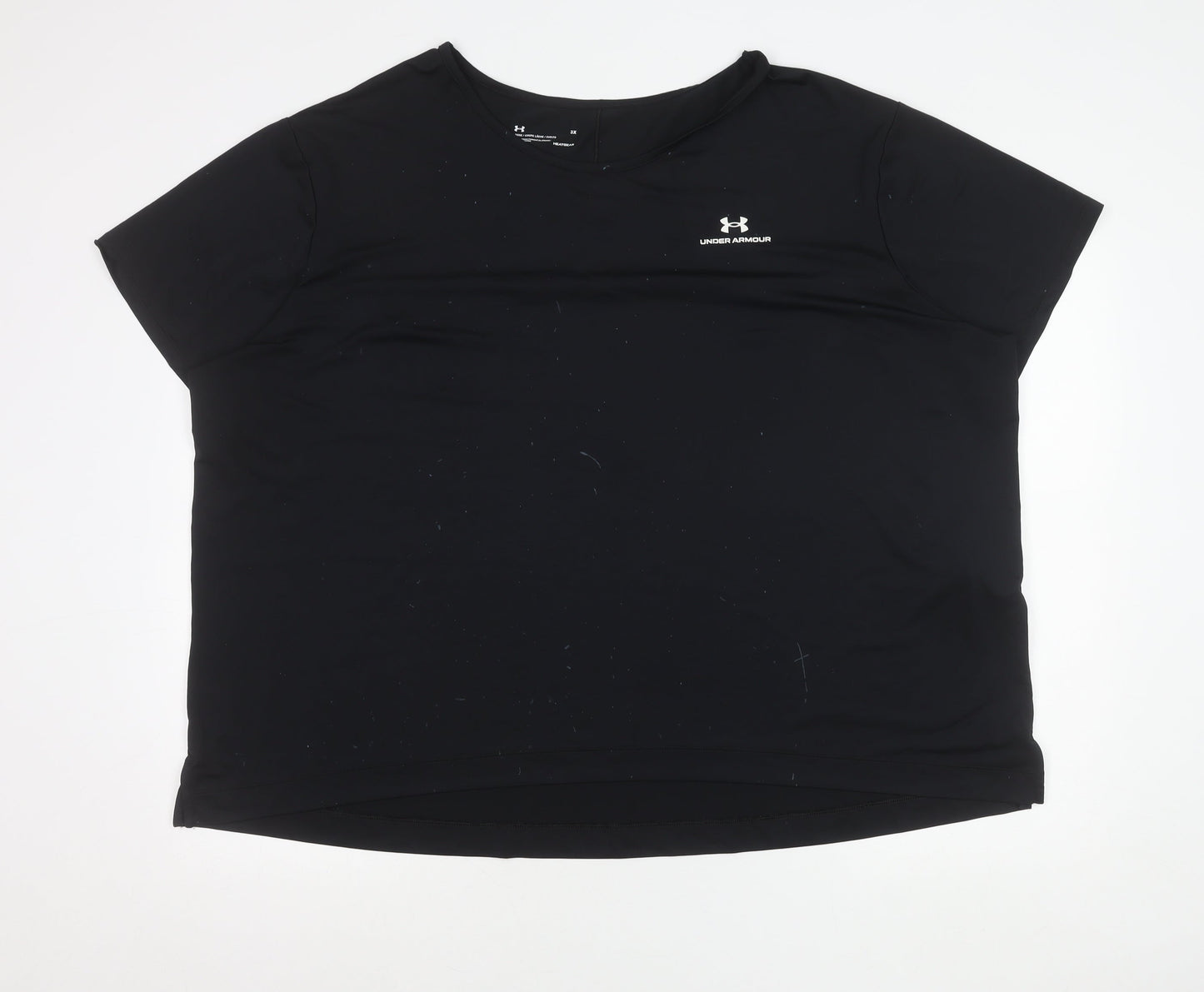 Under Armour Men’s Black 3XL HeatGear T-Shirt Loose Fit