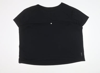 Under Armour Men’s Black 3XL HeatGear T-Shirt Loose Fit