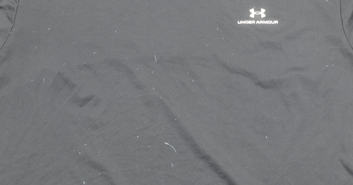 Under Armour Men’s Black 3XL HeatGear T-Shirt Loose Fit