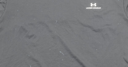 Under Armour Men’s Black 3XL HeatGear T-Shirt Loose Fit