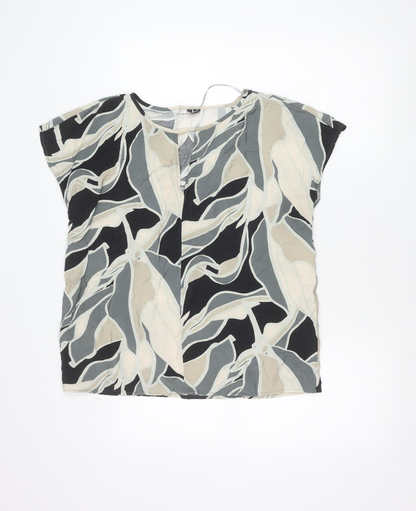Vero Moda Womens Multicoloured Scoop Neck Sleeveless Blouse M