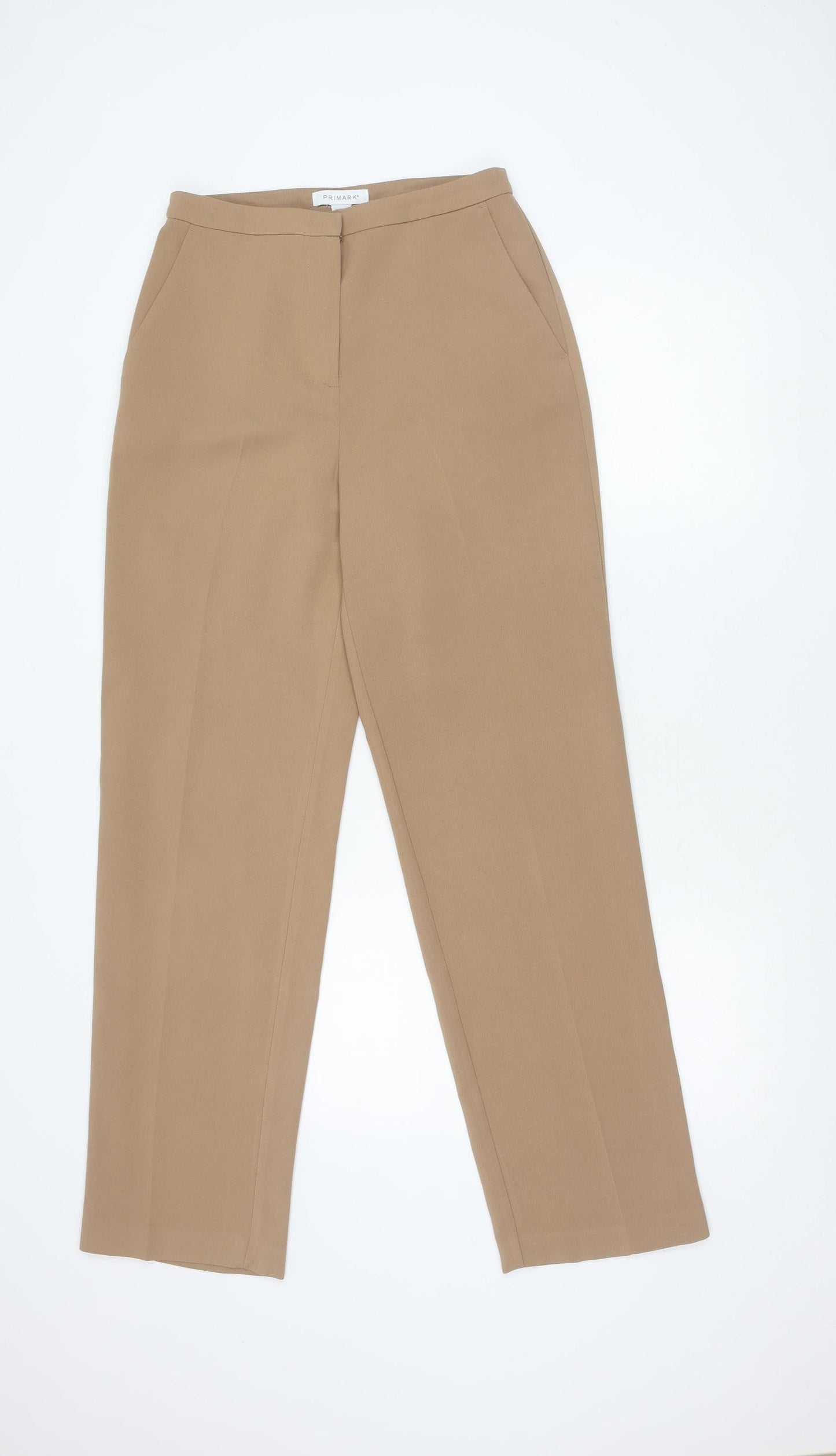 Primark Women’s Beige Size 8 Straight Leg Business Trousers