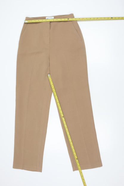 Primark Women’s Beige Size 8 Straight Leg Business Trousers