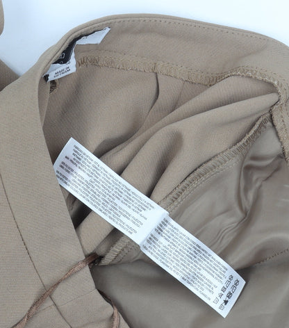 Primark Women’s Beige Size 8 Straight Leg Business Trousers