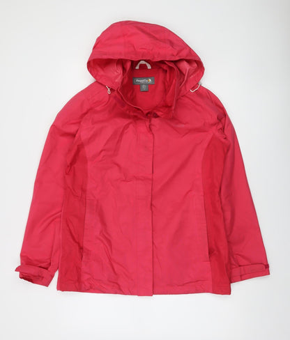 Womens UK Size 12 Regatta Pink Rain Coat