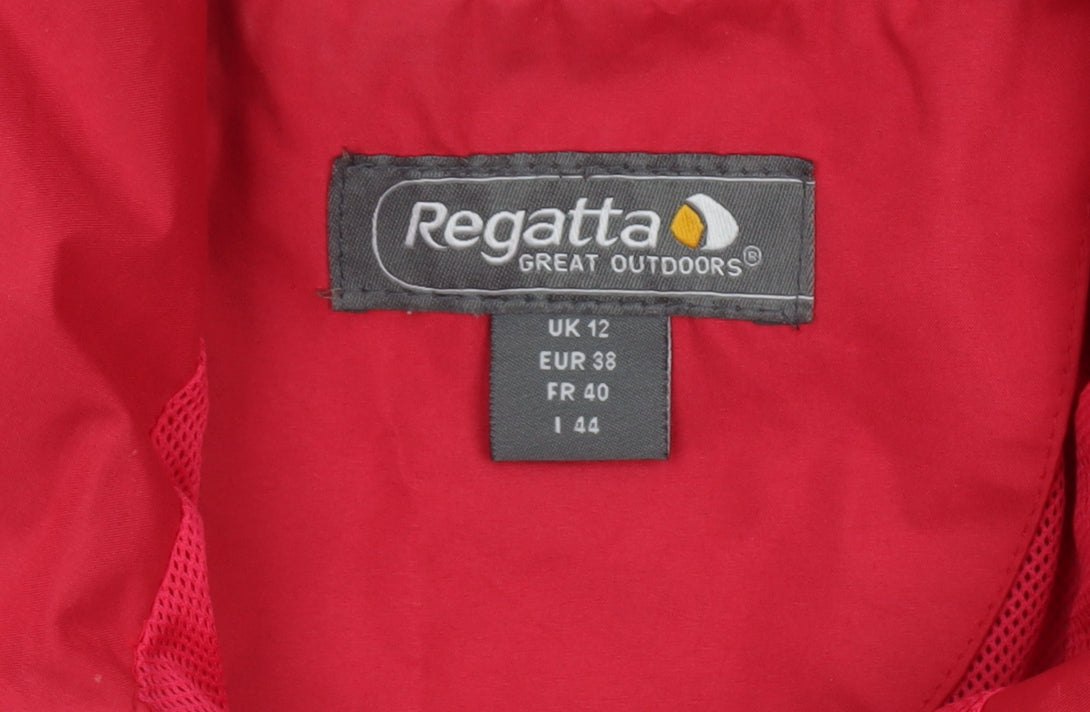 Womens UK Size 12 Regatta Pink Rain Coat