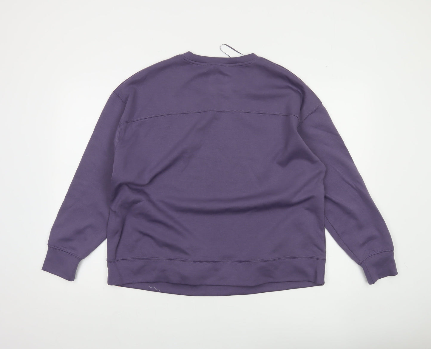 Dunnes Stores Women’s Purple L Pullover Sweatshirt Crew Neck Lightweight