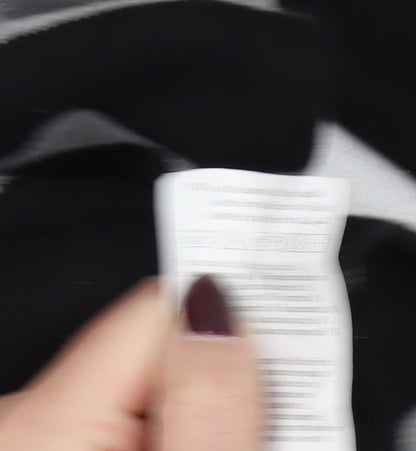 Jack & Jones Mens Grey Black Striped Crew Neck Pullover Jumper XL