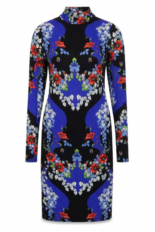 ASOS Women's Multicoloured Floral Bodycon Dress Size 8