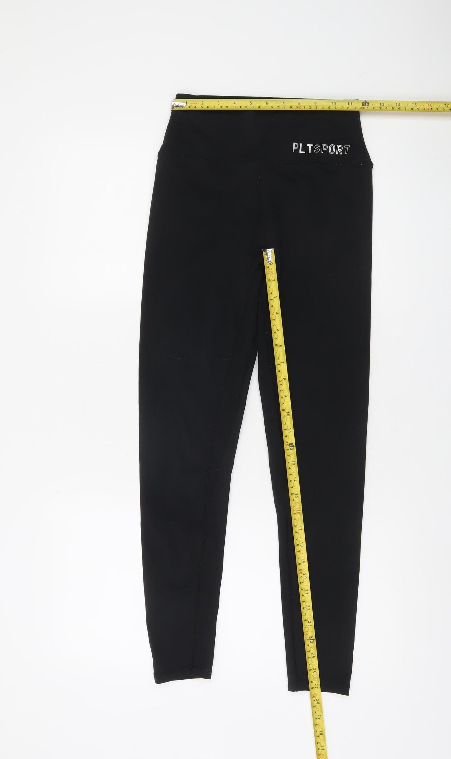 PrettyLittleThing Women’s Black High Waisted Leggings Size 8