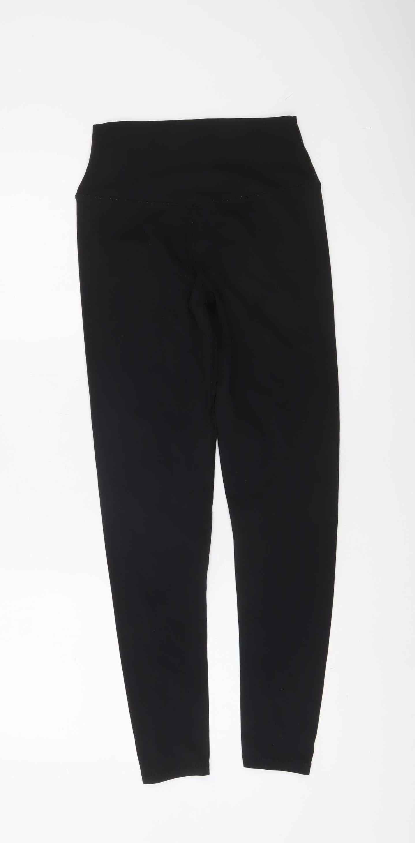 PrettyLittleThing Women’s Black High Waisted Leggings Size 8