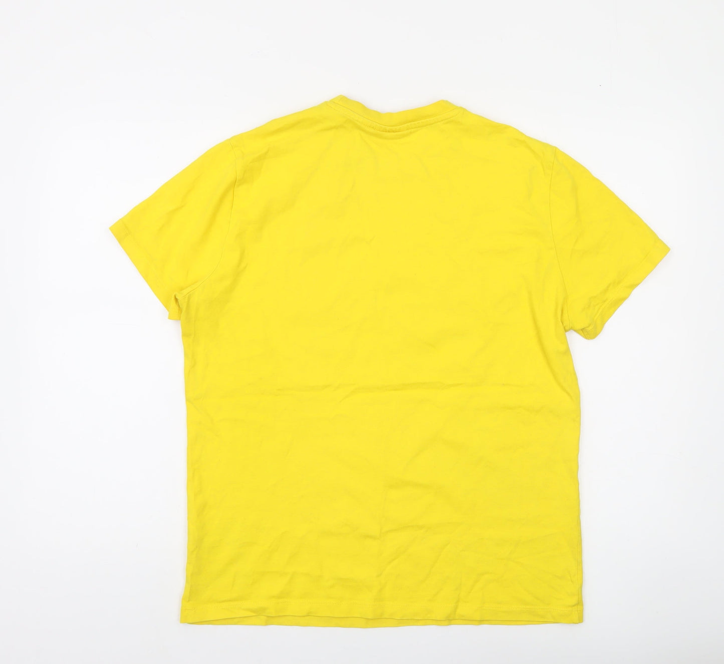 NBA Los Angeles Lakers Yellow Men's M Cotton Graphic T-Shirt