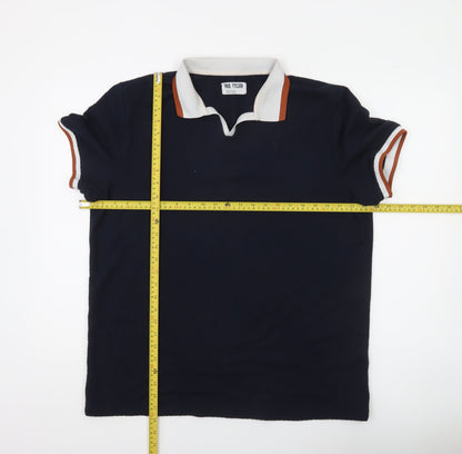 Paul Smith Men’s Blue XL Polo Shirt Short Sleeve Collared Classic Fit