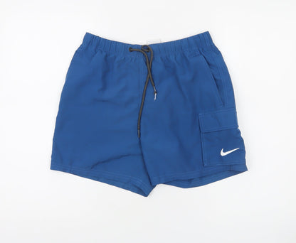 Nike Men's Blue Small Athletic Shorts 100% Recycled Polyester