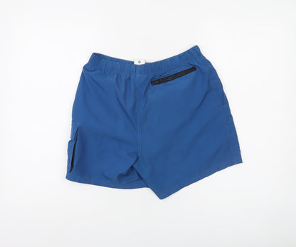 Nike Men's Blue Small Athletic Shorts 100% Recycled Polyester