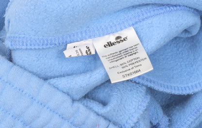 Ellesse Men's Blue Sweat Shorts M Casual Fleece Regular Fit