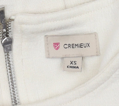 Cremieux Women’s Ivory Sheath Knee Length Dress XS