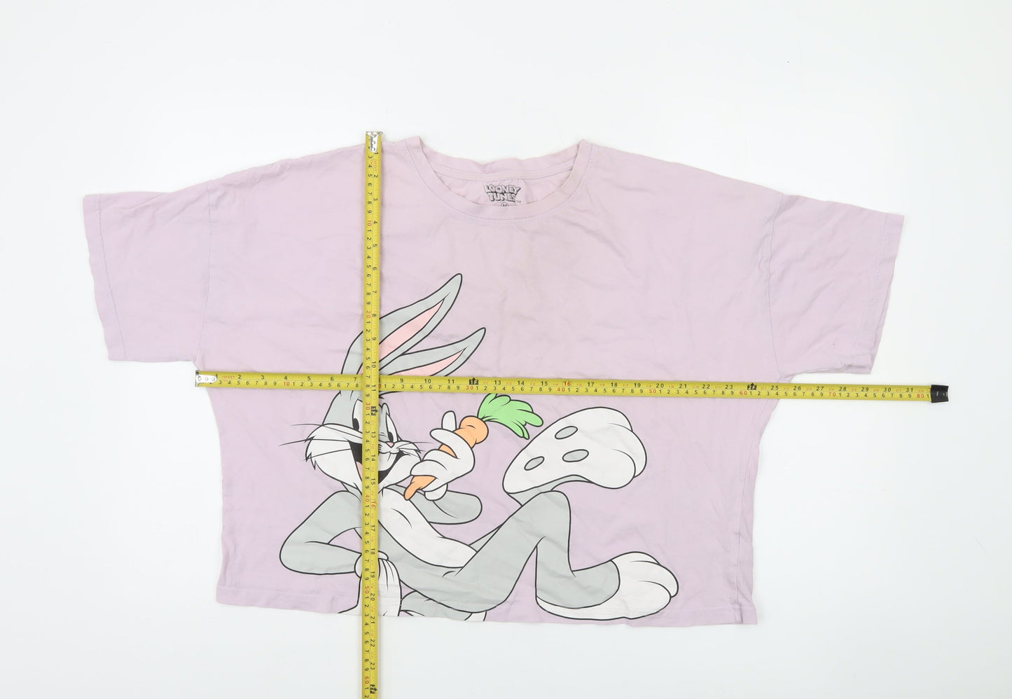 Looney Tunes Women’s Pink Bugs Bunny T-Shirt Nightshirt M 12-14