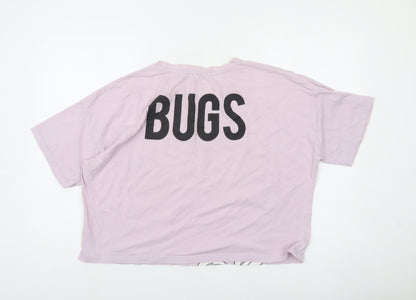 Looney Tunes Women’s Pink Bugs Bunny T-Shirt Nightshirt M 12-14