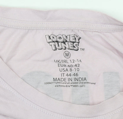 Looney Tunes Women’s Pink Bugs Bunny T-Shirt Nightshirt M 12-14