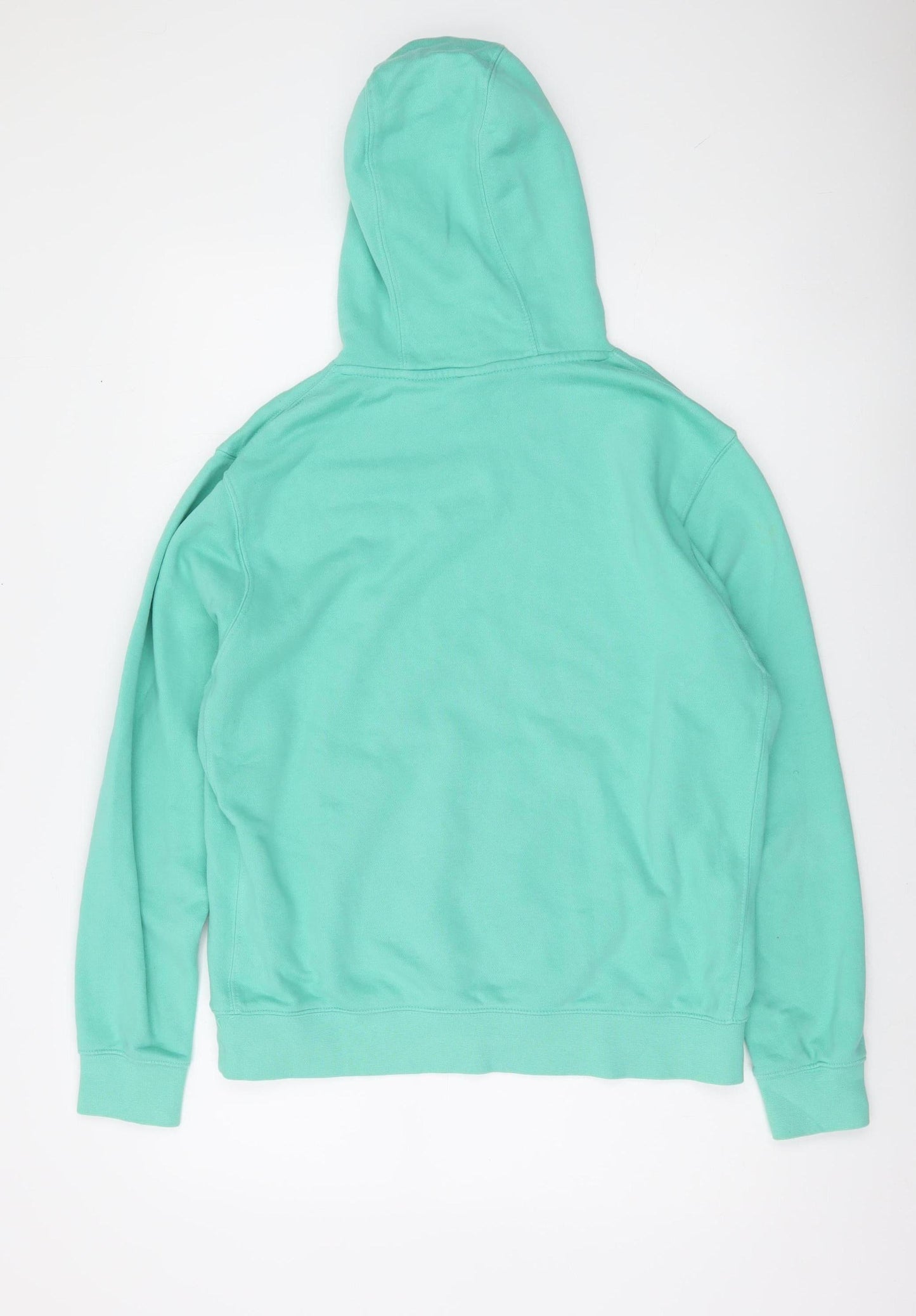 Nike Women’s Green Pullover Hoodie Size M Cotton Blend Sweatshirt