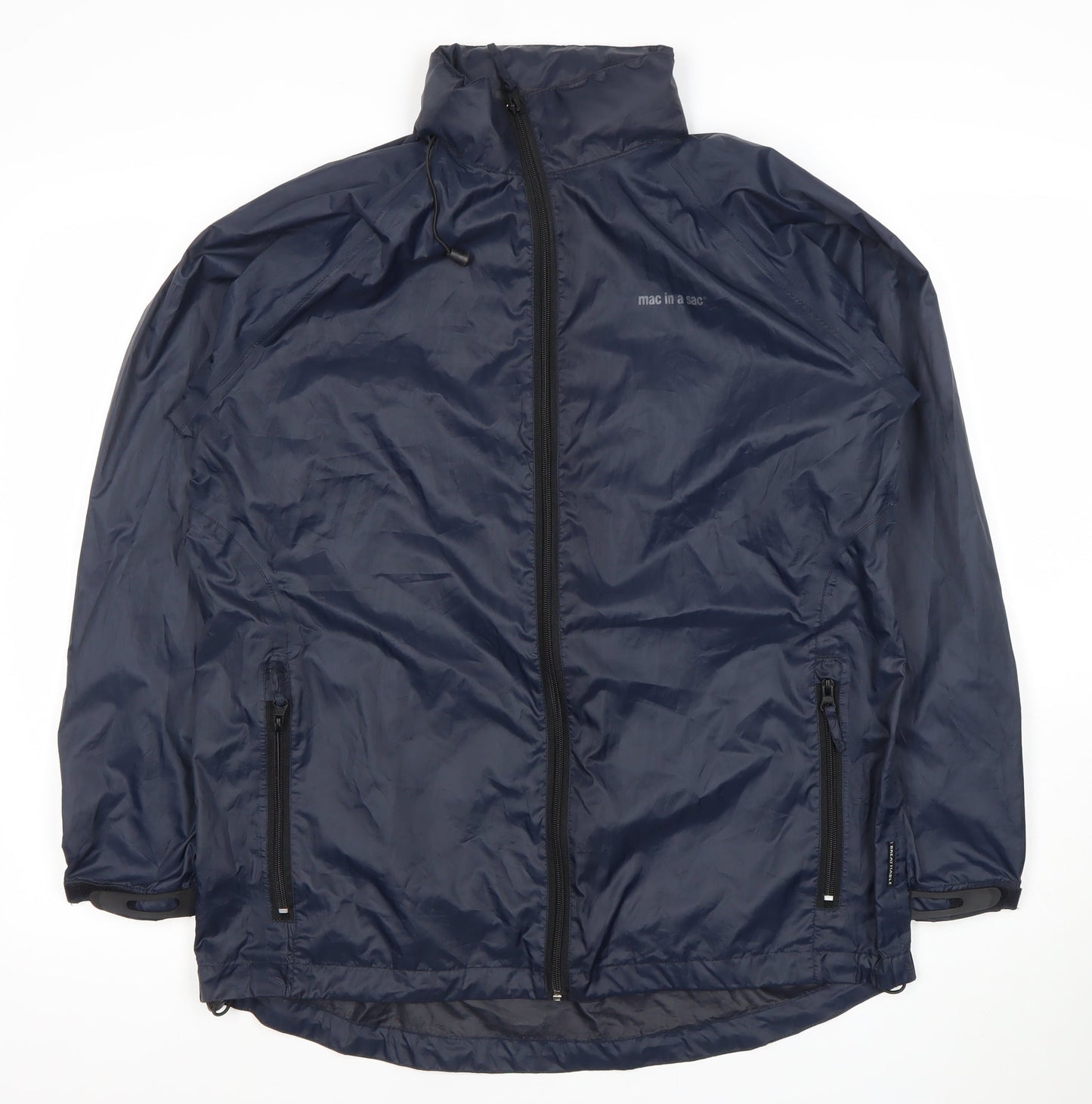 Target Dry Men's Blue XS Waterproof Hooded Rain Jacket