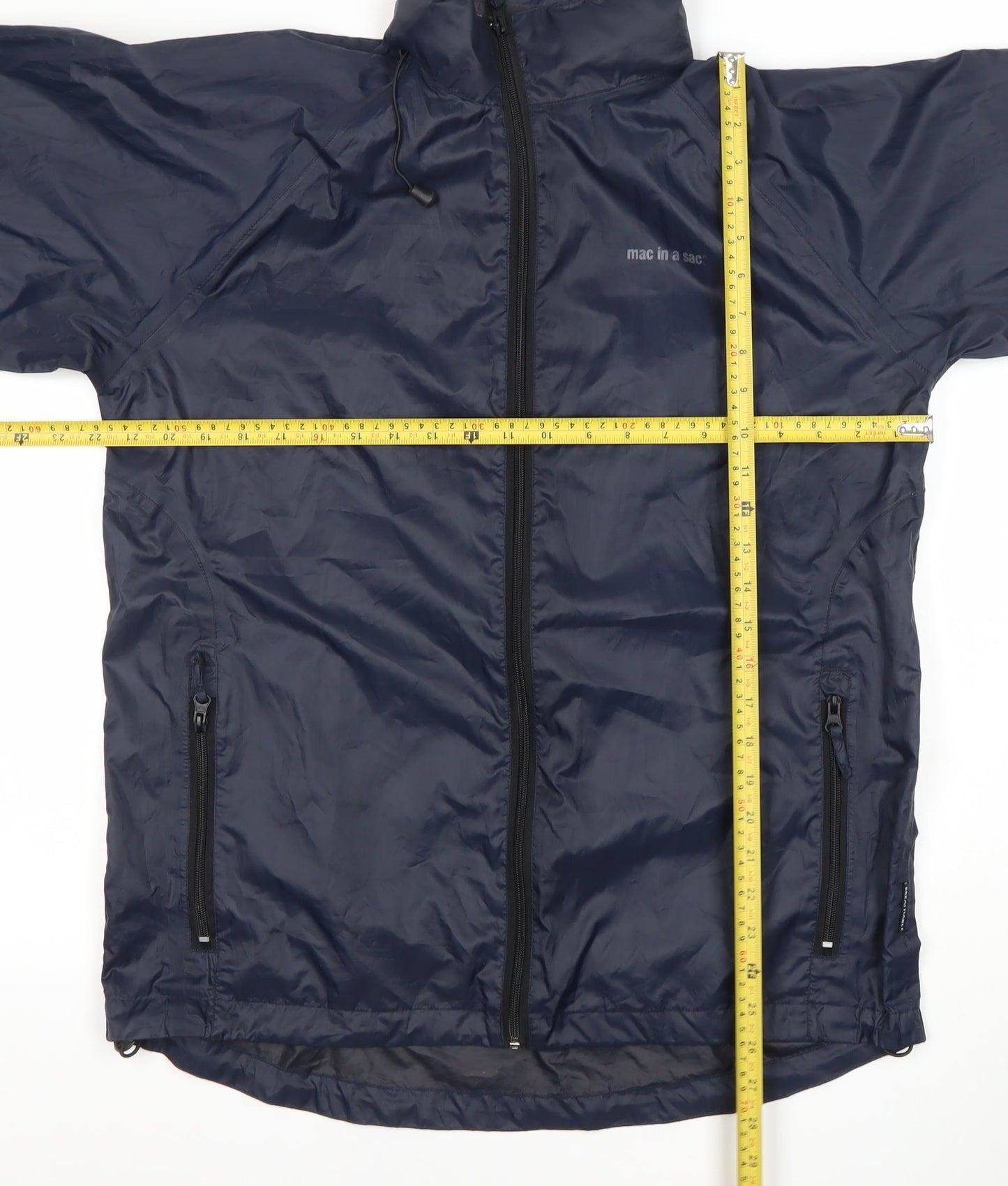 Target Dry Men's Blue XS Waterproof Hooded Rain Jacket
