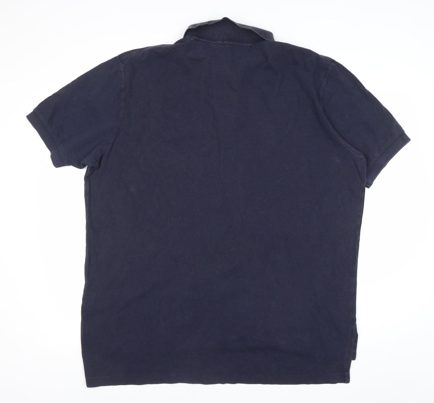 Ralph Lauren Men’s Blue 2XL Polo Shirt Classic Fit Cotton Short Sleeve