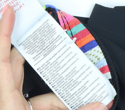 Nike Boys Black Dri-FIT Athletic Sports Shorts 10-12 Years Regular Fit