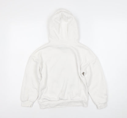 Sonic the Hedgehog Boys White Pullover Hoodie 7-8 Years Graphic Print
