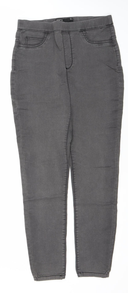 Dunnes Stores Womens Black Jegging Jeans Size 12 Slim Fit Stretch