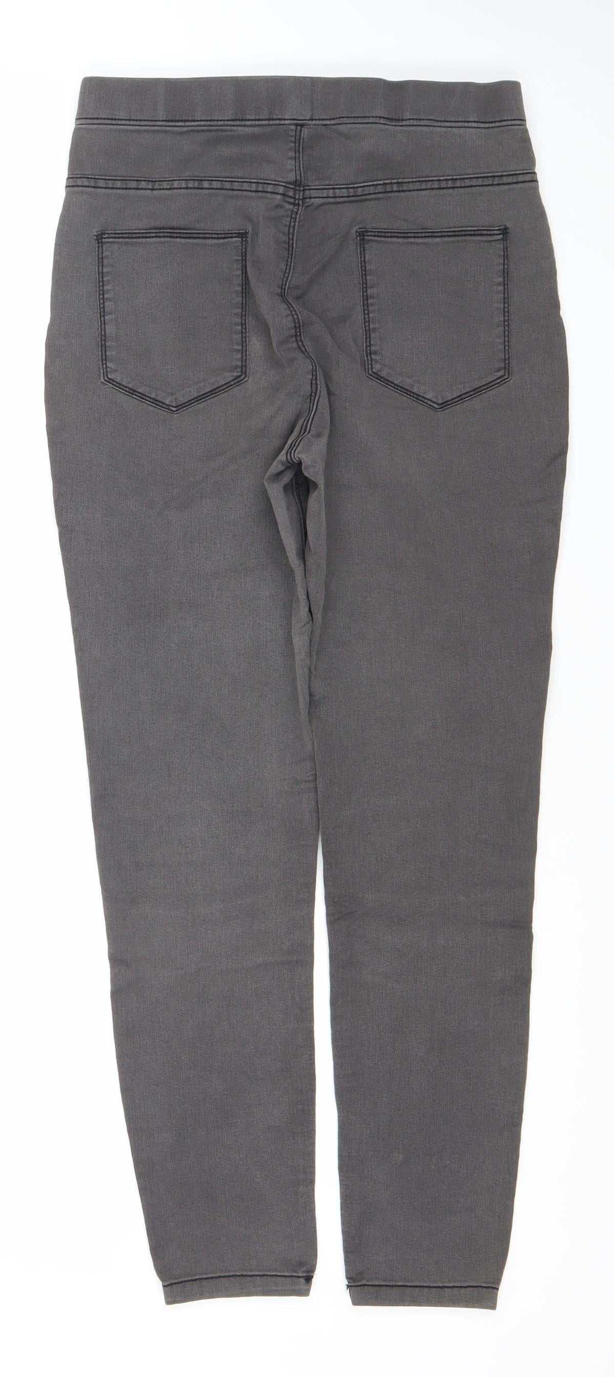Dunnes Stores Womens Black Jegging Jeans Size 12 Slim Fit Stretch