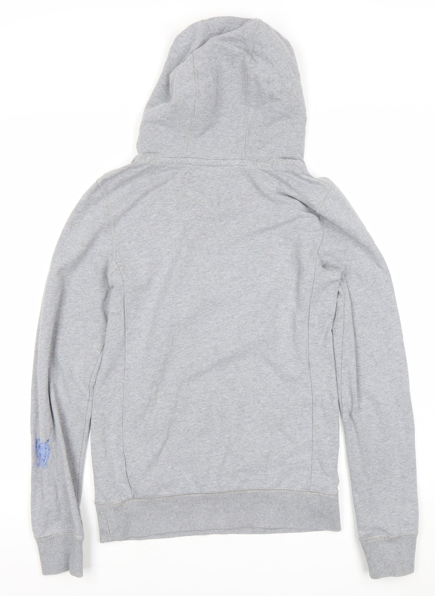 Tommy Hilfiger Girls Grey Sequin Star Pullover Hoodie Size 16 Years