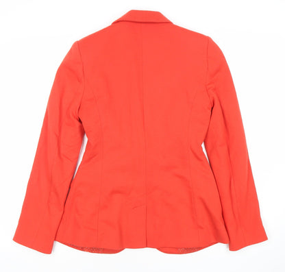 Dunnes Women’s Red Tailored One Button Blazer Size 10