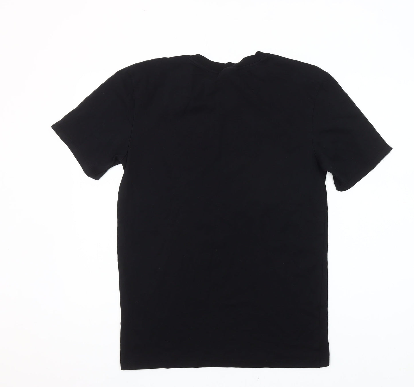 Nike Men's Black S Crew Neck Short Sleeve Logo T-Shirt