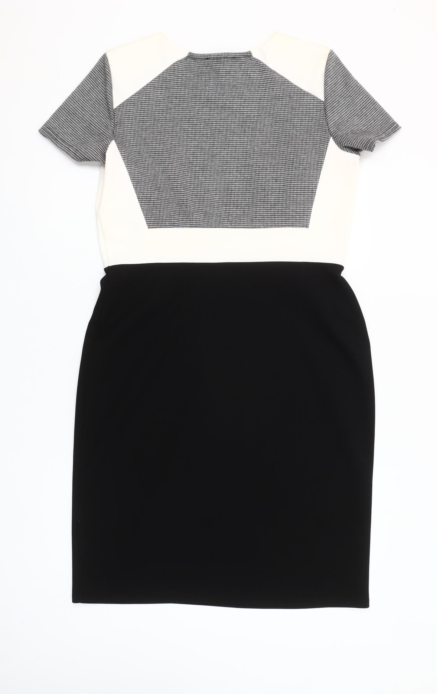 J’aime La Vie Women’s Black Sheath Dress Size 12 Short Sleeve