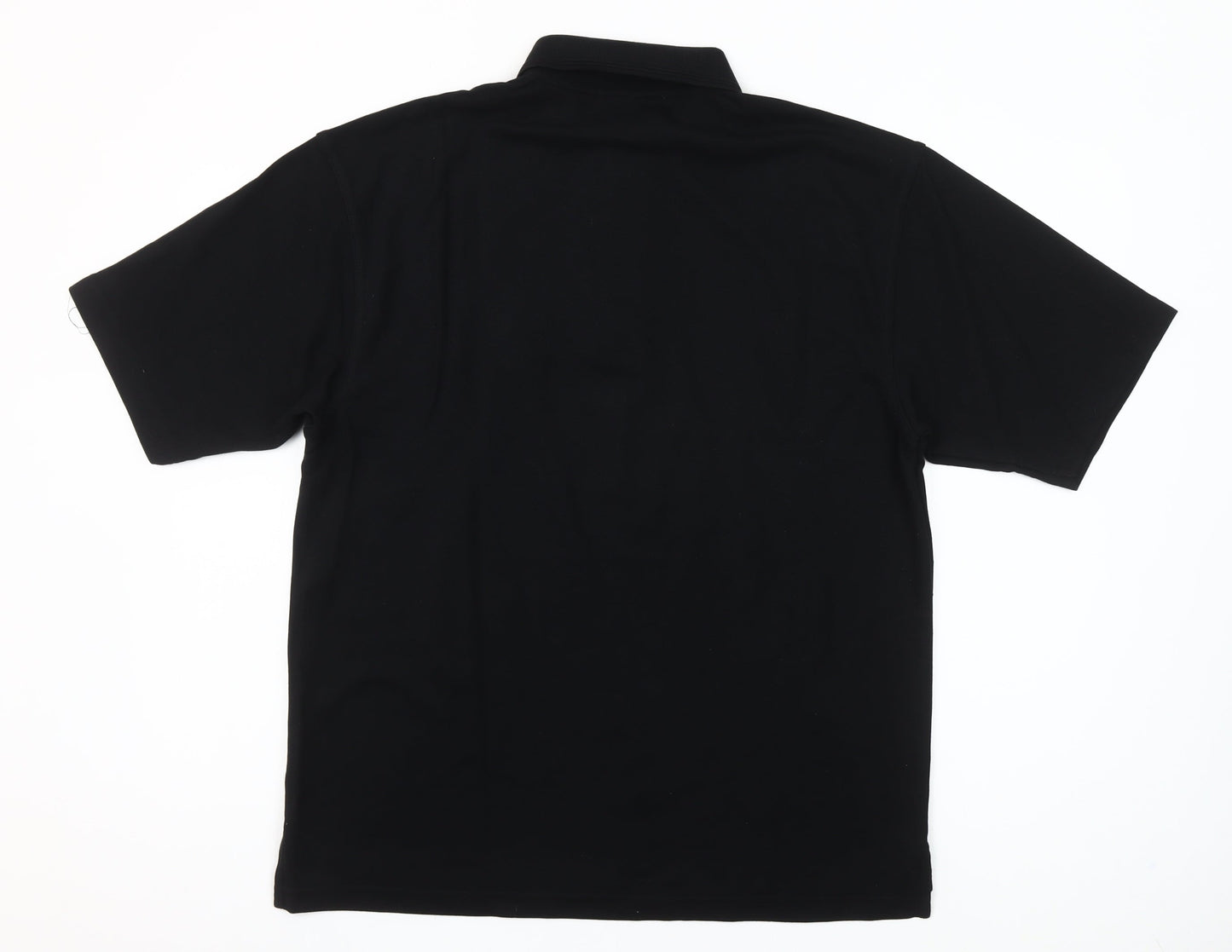Kartel Classics Men's Black Golf Polo Shirt Medium Embroidered Logo