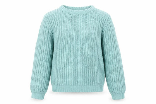 Marks and Spencer Girls Green 14-15 Years Knitted Polyester Jumper