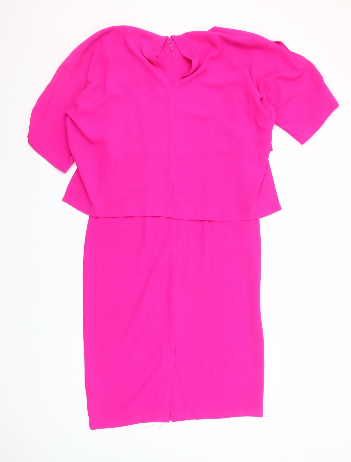 Gallery Women's Pink Size 10 Shift Dress Knee Length Party Outfit