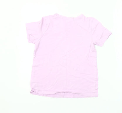 Kuromi at Primark Girls Pink Cotton Graphic Print T-Shirt 10-11 Years