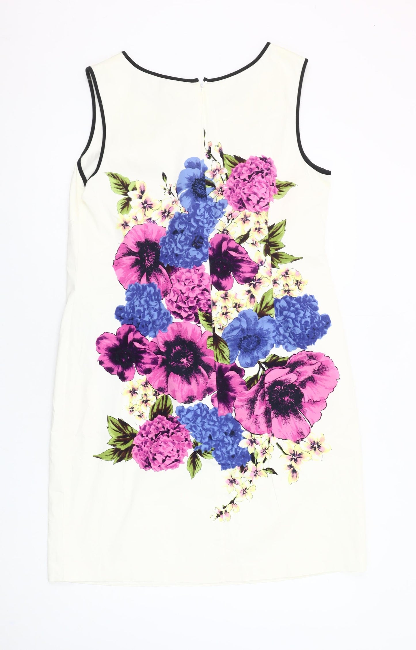 Debenhams Women’s Ivory Floral Shift Dress Size 18